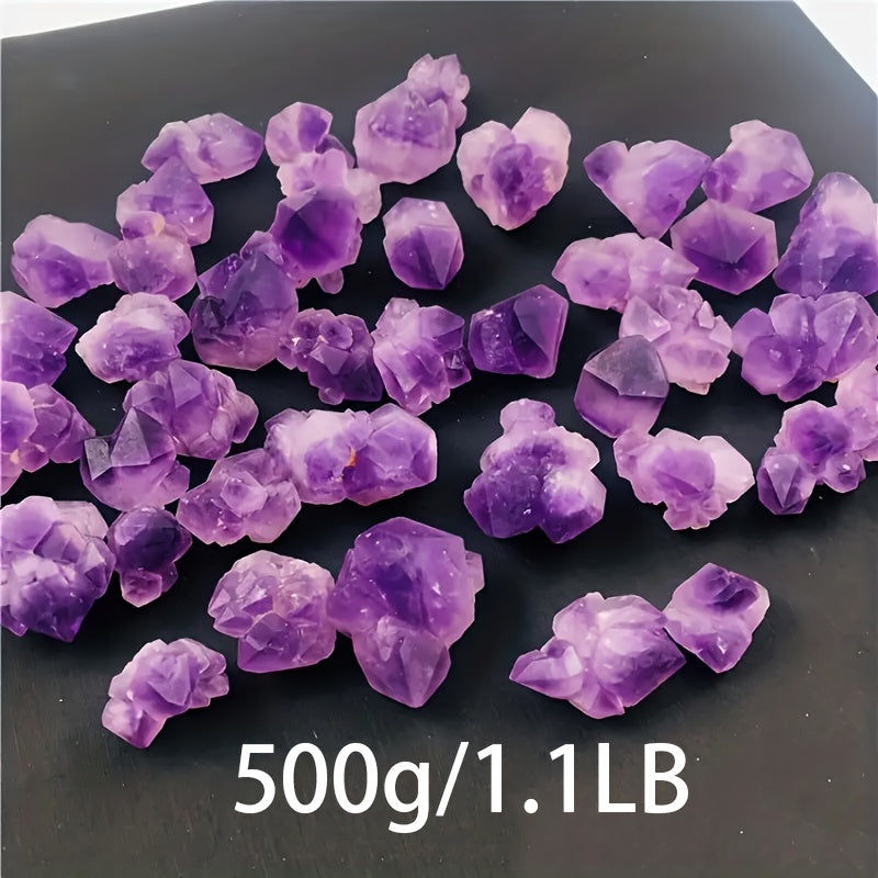 500g/1.1lbs Purple Amethyst Stone for Spiritual Healing & Intuition - MysticPavilion