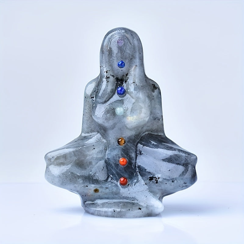 1 Pc 8cm/3.15in Seven Chakras Yoga Decor - MysticPavilion