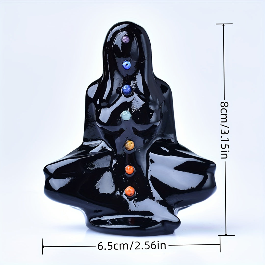 1 Pc 8cm/3.15in Seven Chakras Yoga Decor - MysticPavilion