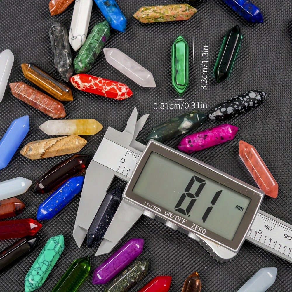 30 Pcs Healing Crystal Wands Set - MysticPavilion