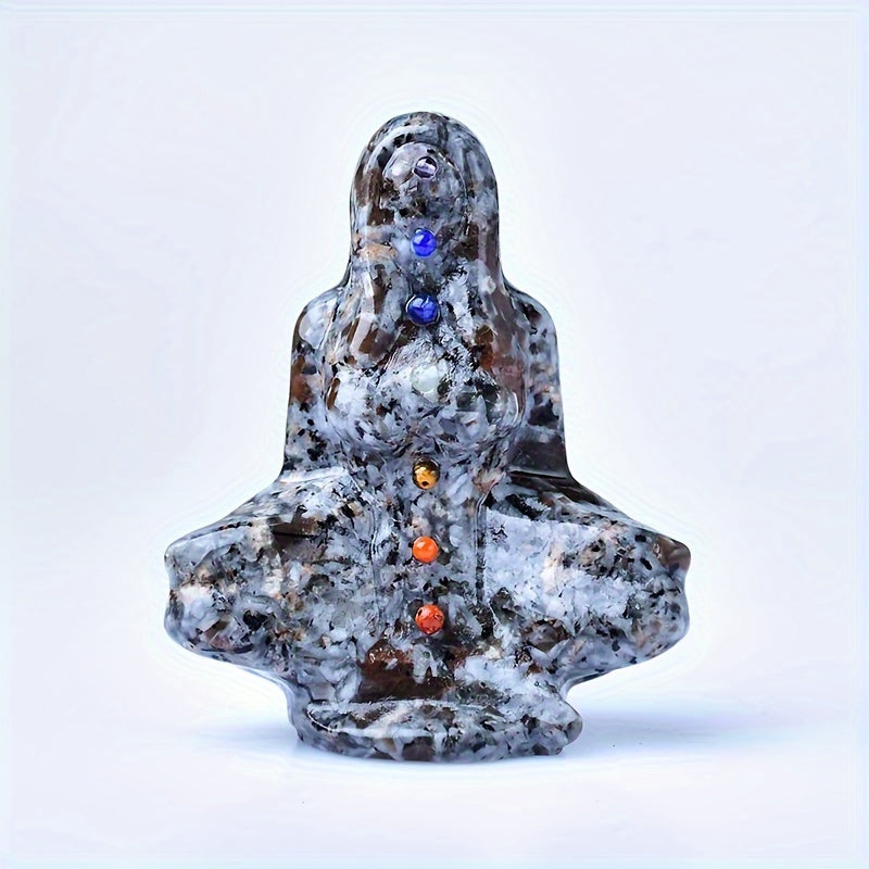 1 Pc 8cm/3.15in Seven Chakras Yoga Decor - MysticPavilion