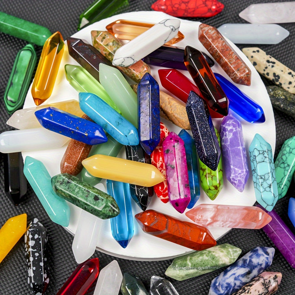 30 Pcs Healing Crystal Wands Set - MysticPavilion