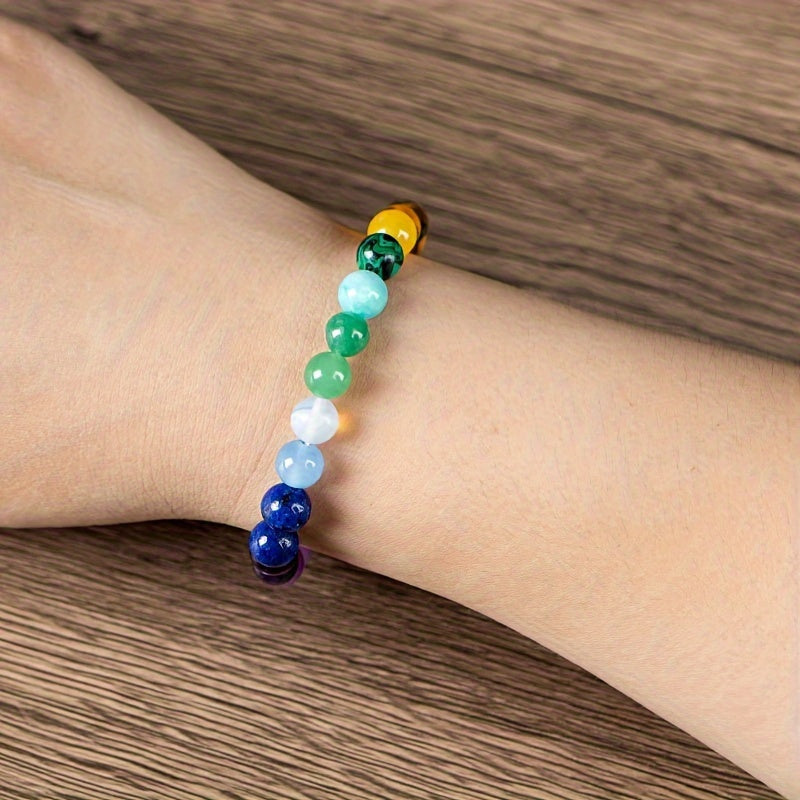 4 Pcs Crystal Beaded Bracelet Set For Wealth, Protection, And Vitality - MysticPavilion