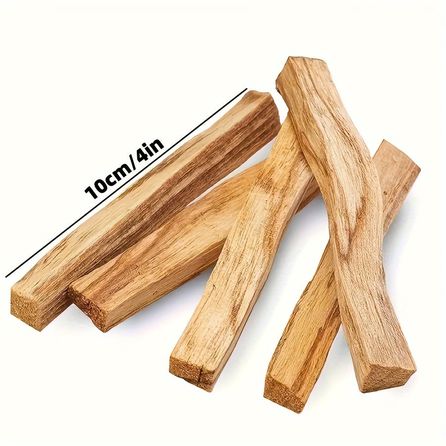 8 Pcs 4" Palo Santo Incense Sticks For Stress Relief, Purification, Meditation And Ritual - MysticPavilion