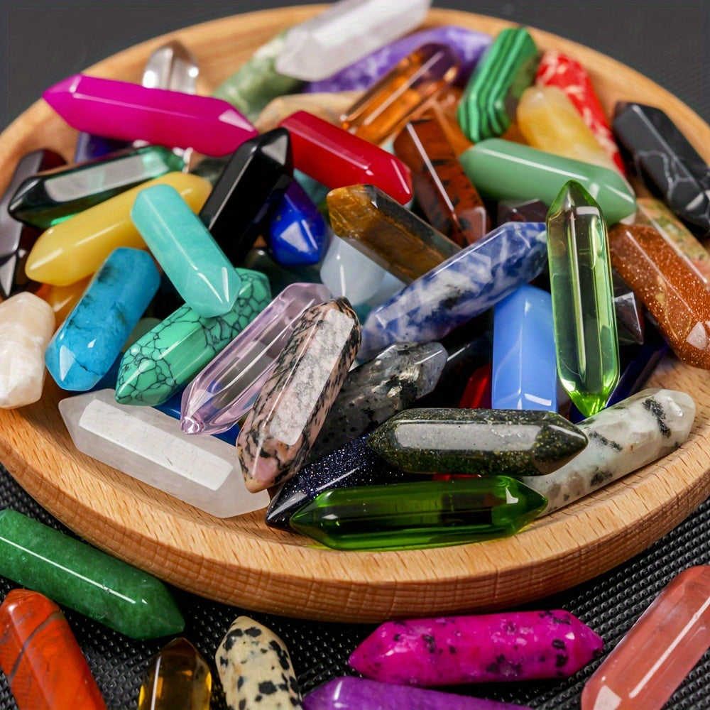 30 Pcs Healing Crystal Wands Set - MysticPavilion