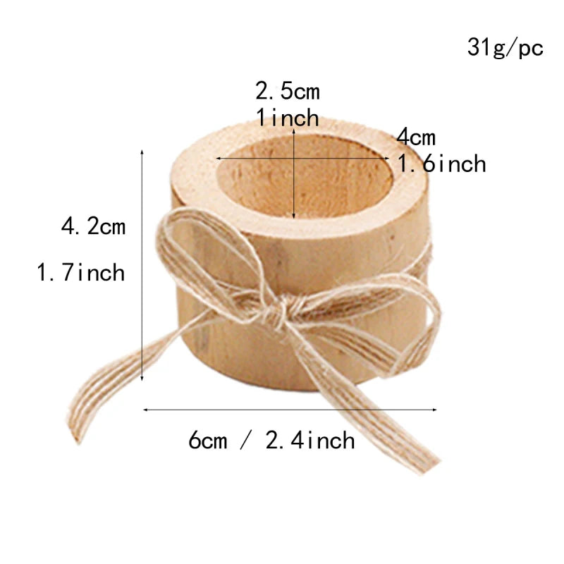 Wooden Candle Holders - MysticPavilion