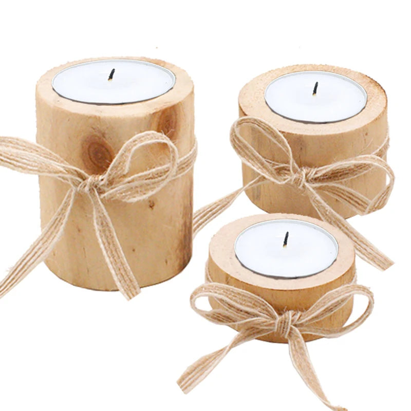 Wooden Candle Holders - MysticPavilion