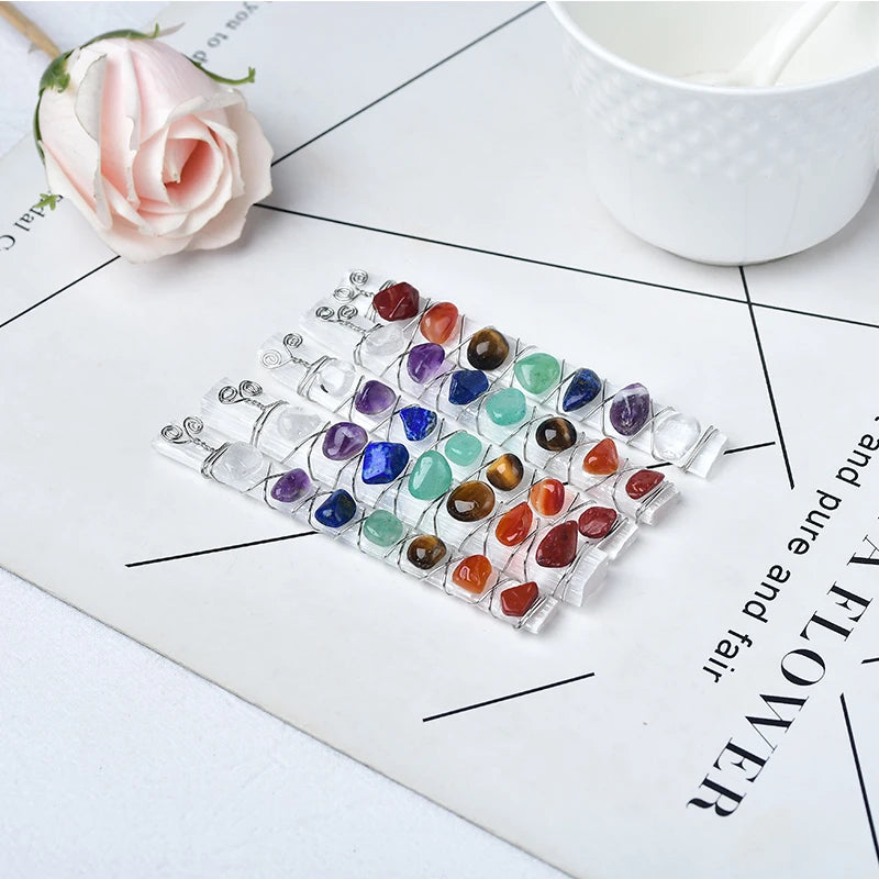 Seven Chakra Crystals Stones - MysticPavilion