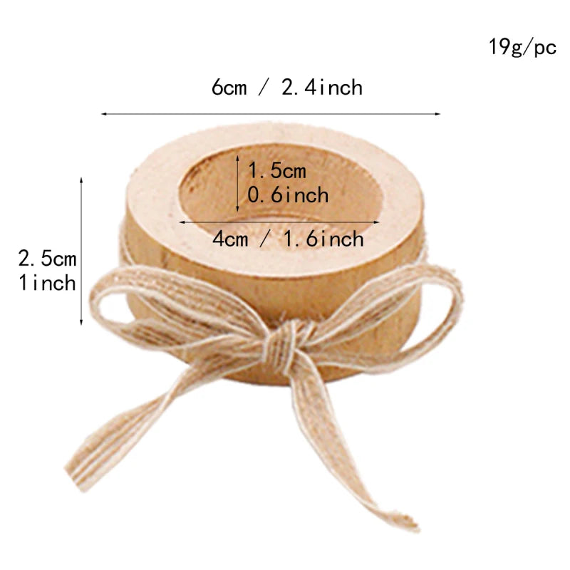 Wooden Candle Holders - MysticPavilion