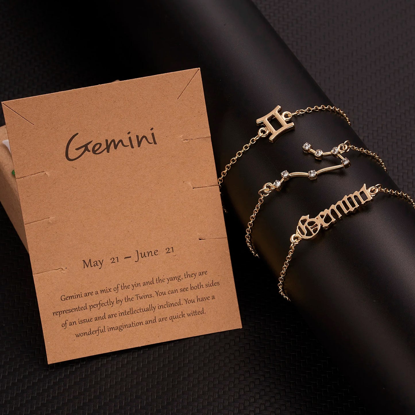 3 PCS Zodiac Sign Bracelets Set for Emotional Connection & Spiritual Bond