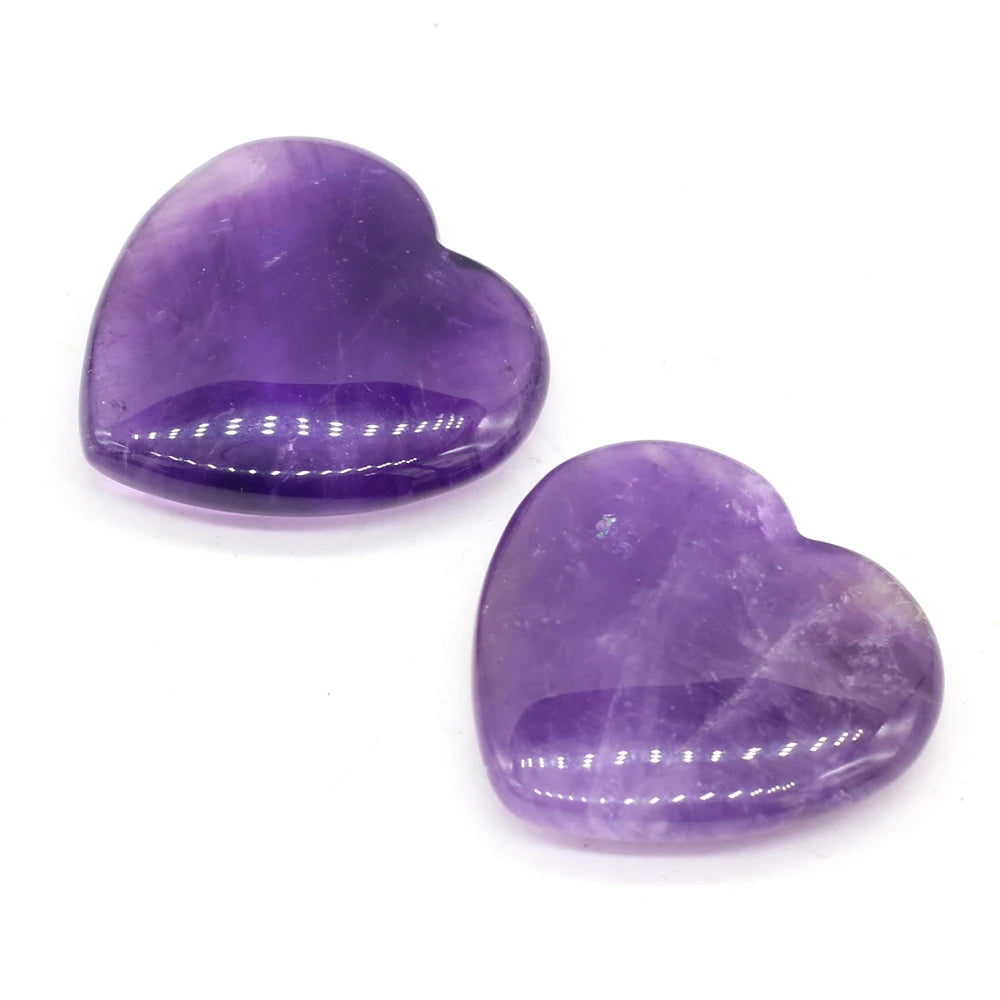 Crystal Tumbled Heart For Love - MysticPavilion