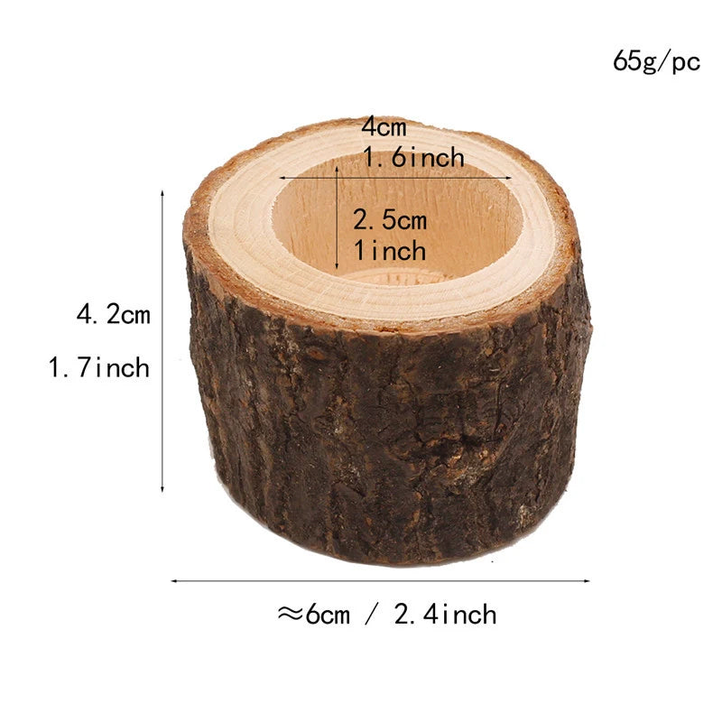 Wooden Candle Holders - MysticPavilion