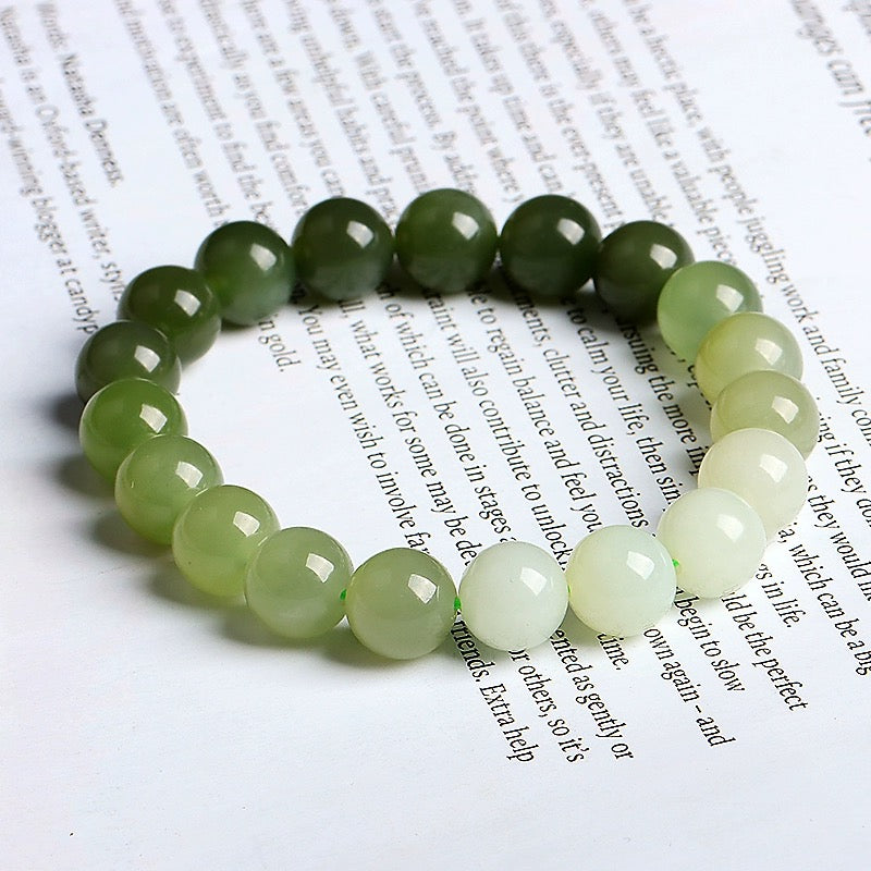 Jade Bead Bracelet For Health - MysticPavilion