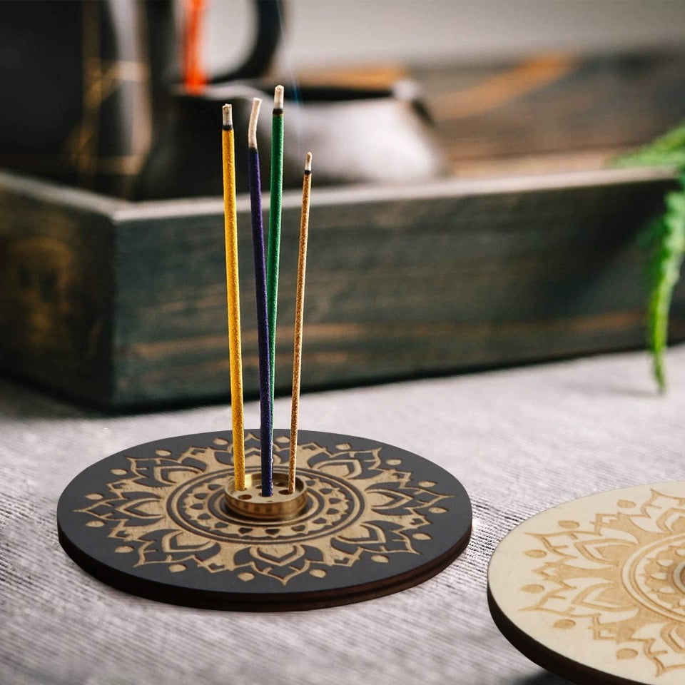 Wood Aroma Stand Incenses Holder - MysticPavilion