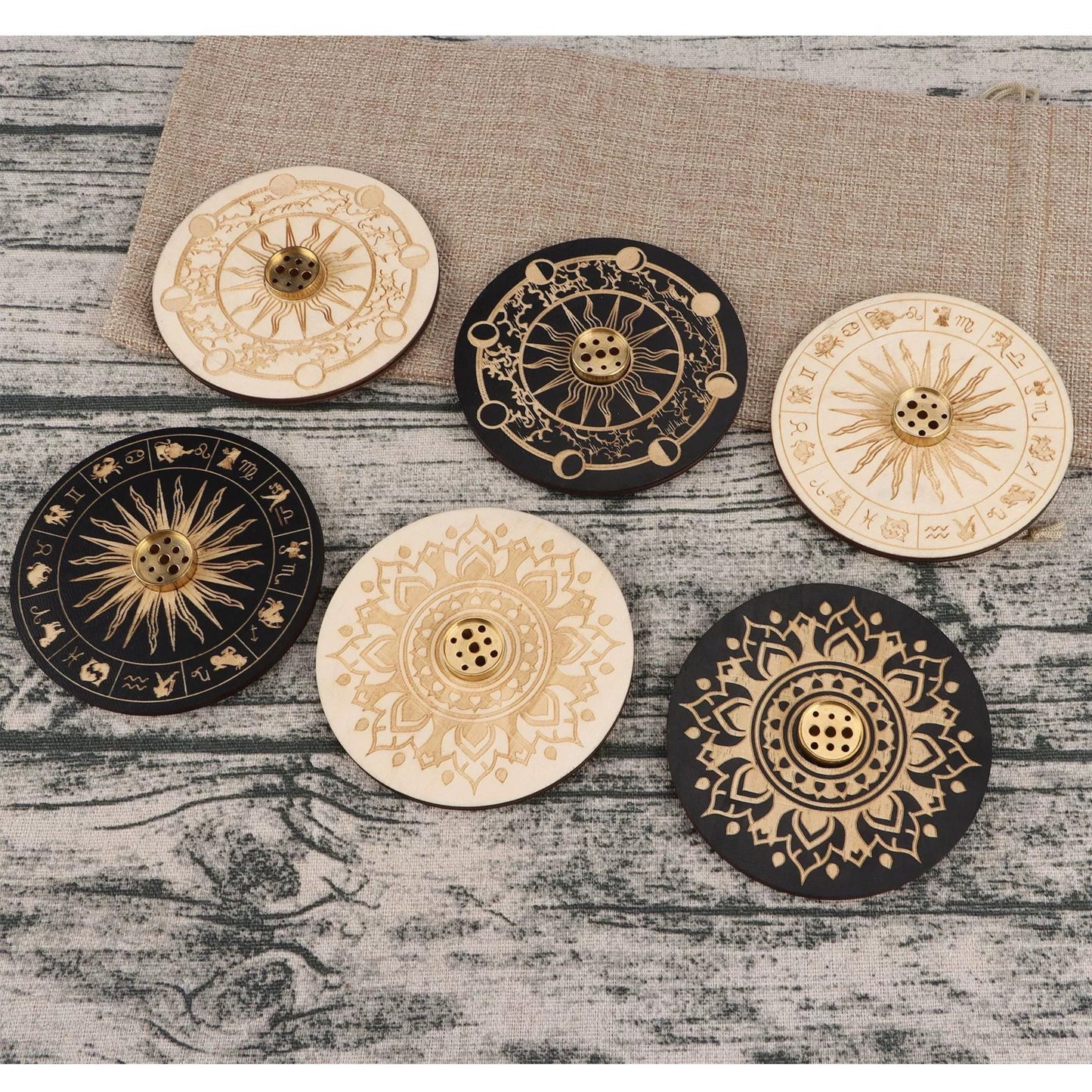 Wood Aroma Stand Incenses Holder - MysticPavilion