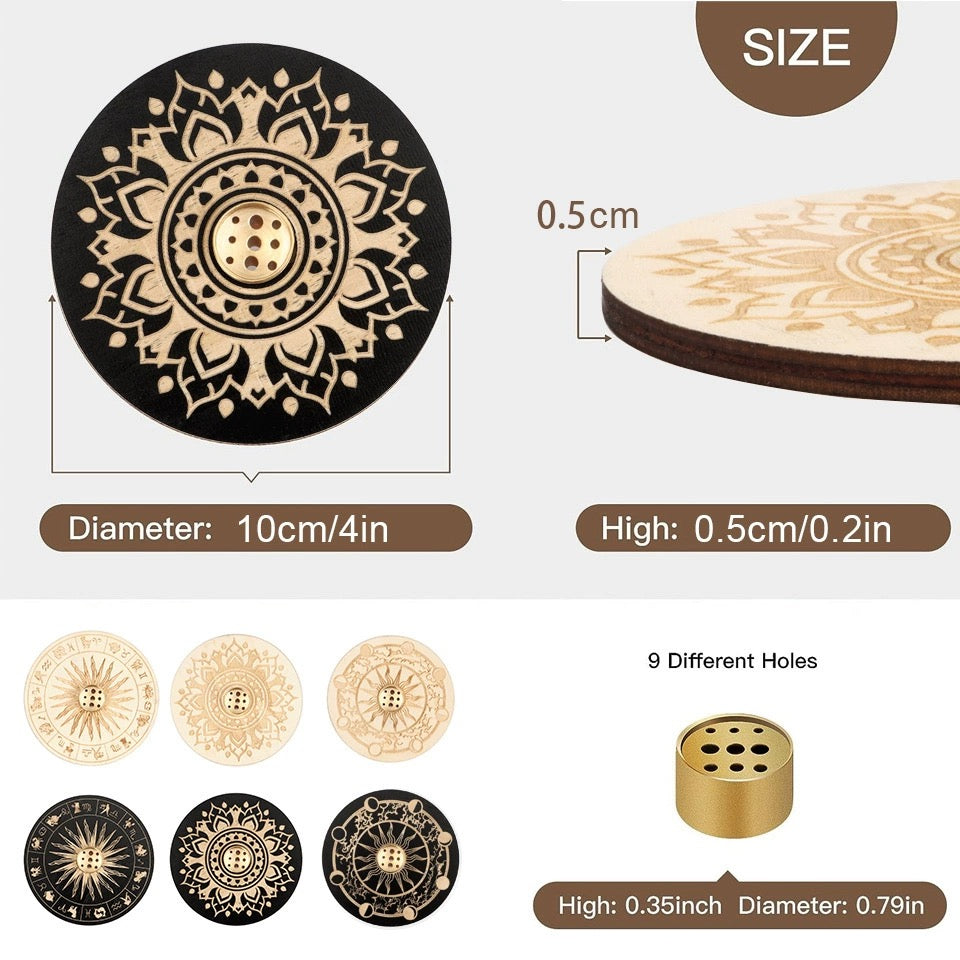 Wood Aroma Stand Incenses Holder - MysticPavilion