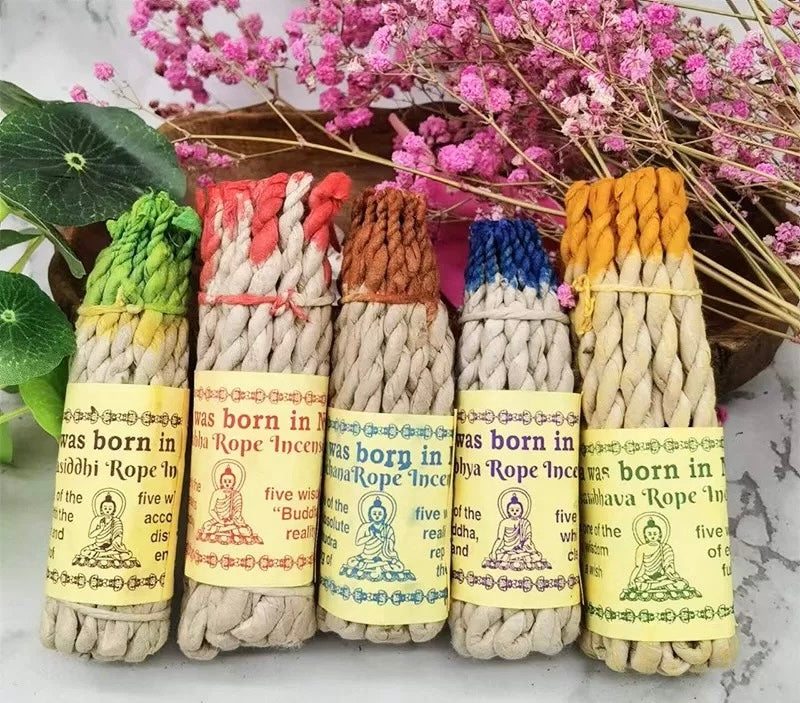 Nepal Rope Incense For Meditation & Charm Increasing - MysticPavilion