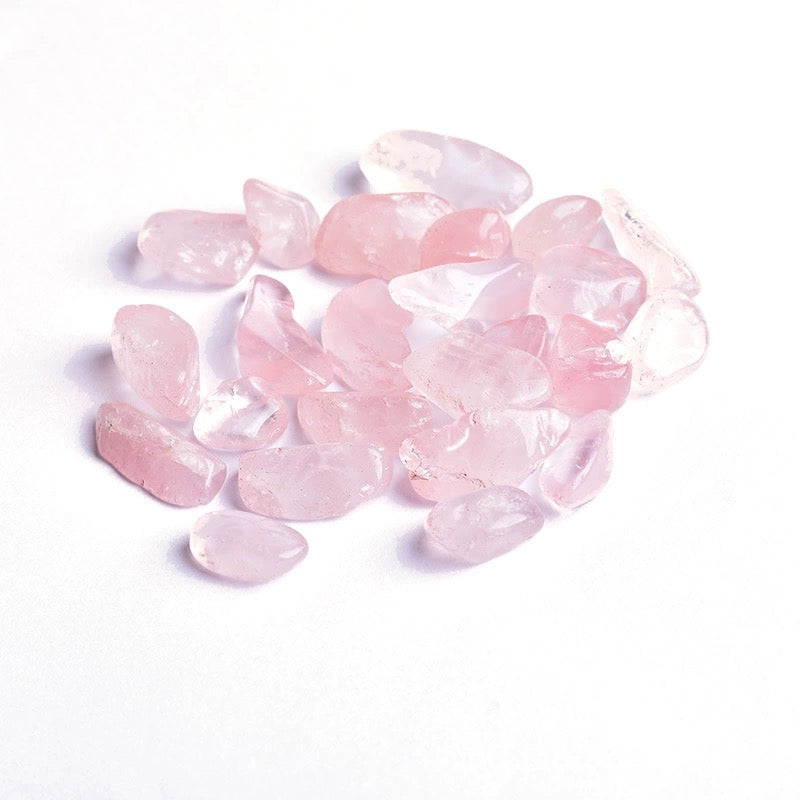Rose Quartz Tumbled Chips For Love - MysticPavilion
