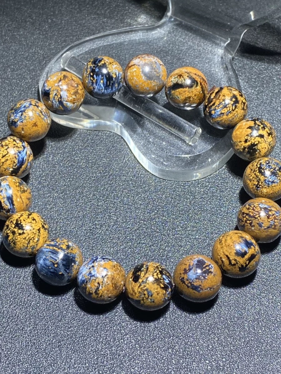 Bumblebee Jasper Crystal Bracelet For Confidence & Optimism - MysticPavilion
