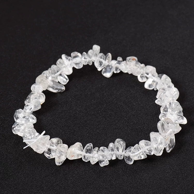 Agate Irregular Gravel Bracelets For Magic, Intuition & Protection - MysticPavilion