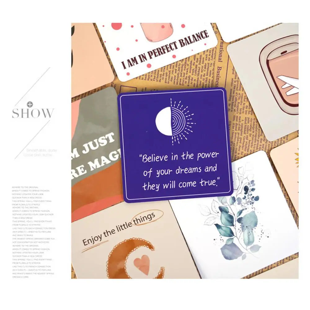 Affirmations Cards For Positive Energy, Meditation & Stress Relief - MysticPavilion