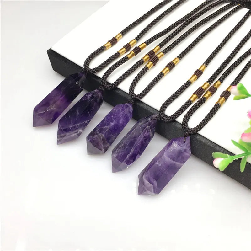 Crystal Pendant Necklace For Attracting Love & Prosperity - MysticPavilion