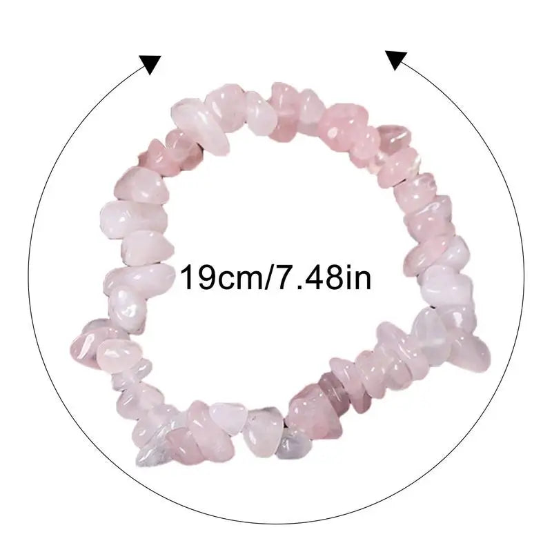 Agate Irregular Gravel Bracelets For Magic, Intuition & Protection - MysticPavilion