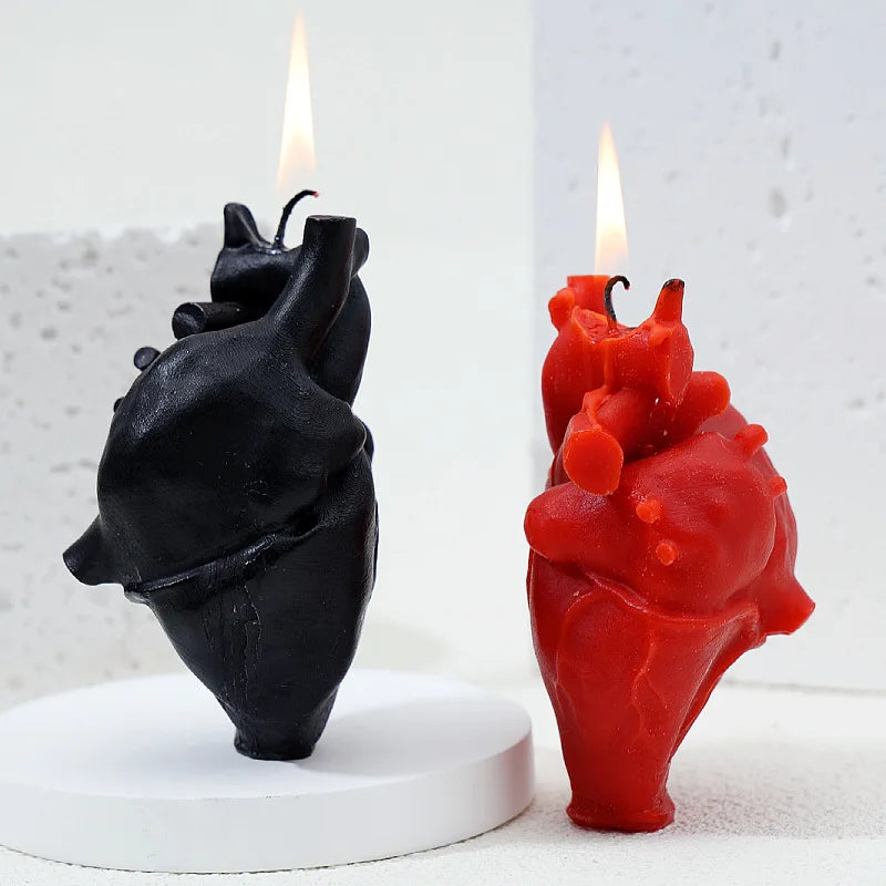 Heart-Shaped Enchantment Candle For Love & Attraction - MysticPavilion