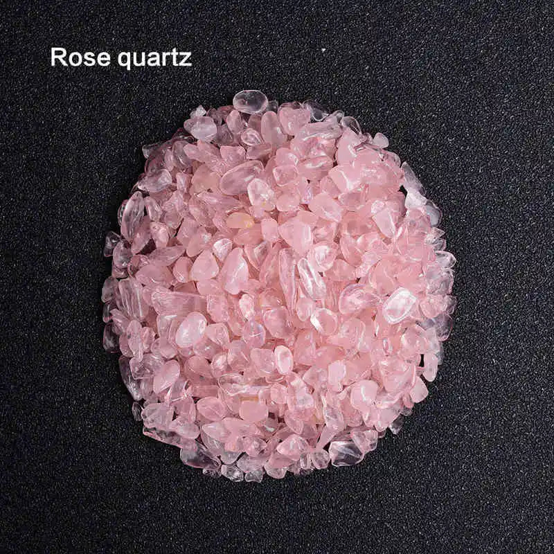 Rose Quartz Tumbled Chips For Love - MysticPavilion