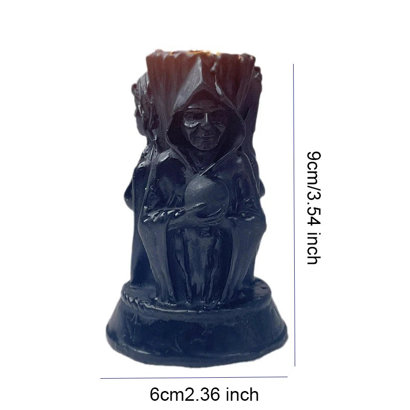 Creative Magic Three Goddess Candle buddhist candle for ritual - MysticPavilion