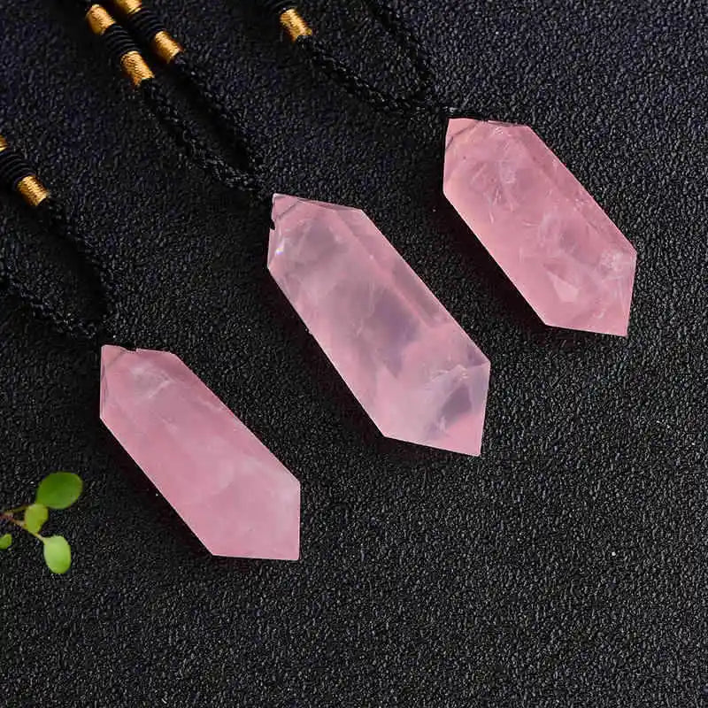 Crystal Pendant Necklace For Attracting Love & Prosperity - MysticPavilion