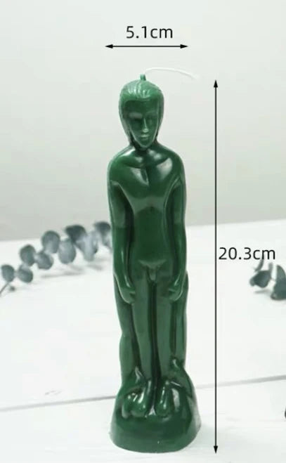 Woman & Man Figure Candle For Spell - MysticPavilion