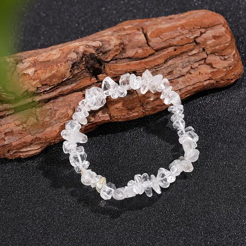 Agate Irregular Gravel Bracelets For Magic, Intuition & Protection - MysticPavilion