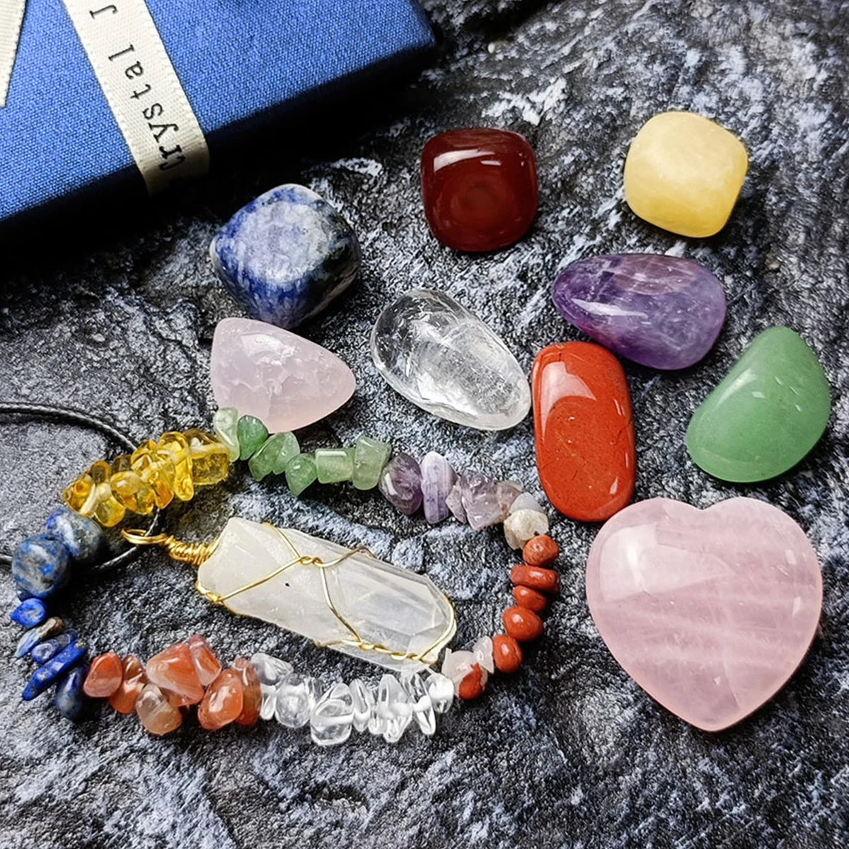 11 Healing Crystals Set For Healing & Pursuing New Love - MysticPavilion
