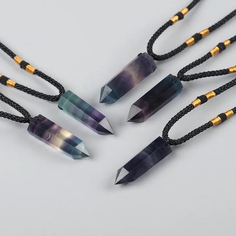 Crystal Pendant Necklace For Attracting Love & Prosperity - MysticPavilion