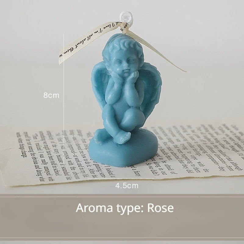 Little Angel Scented Candle – Spiritual Souvenir & Decorative Ornament for Meditation, Blessings - MysticPavilion