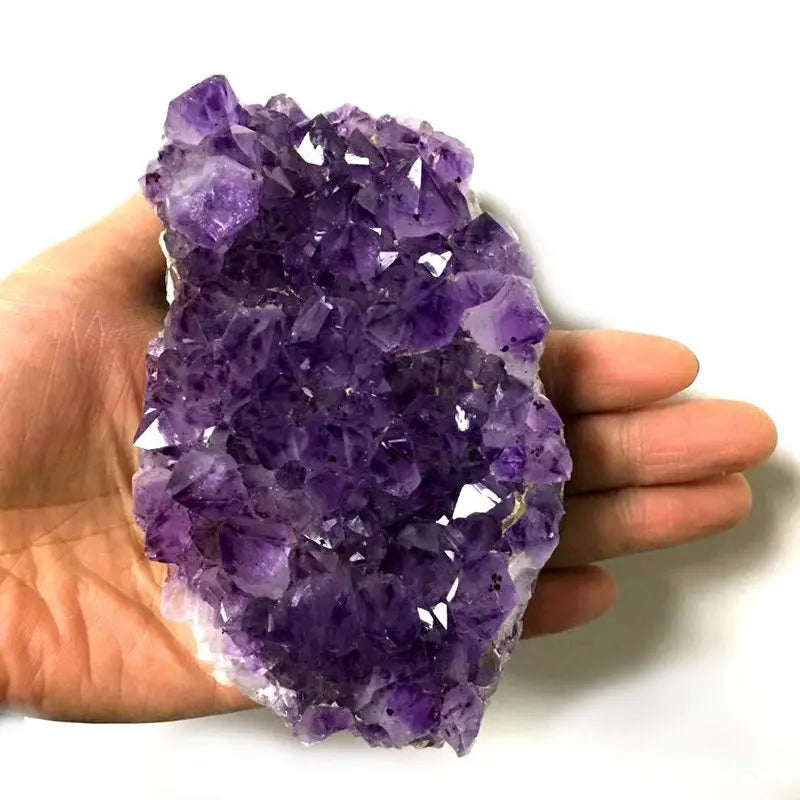 Raw Amethyst Crystal Cluster For Healing - MysticPavilion