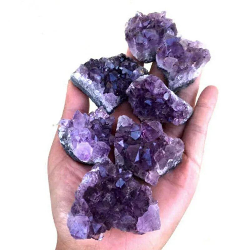Raw Amethyst Crystal Cluster For Healing - MysticPavilion