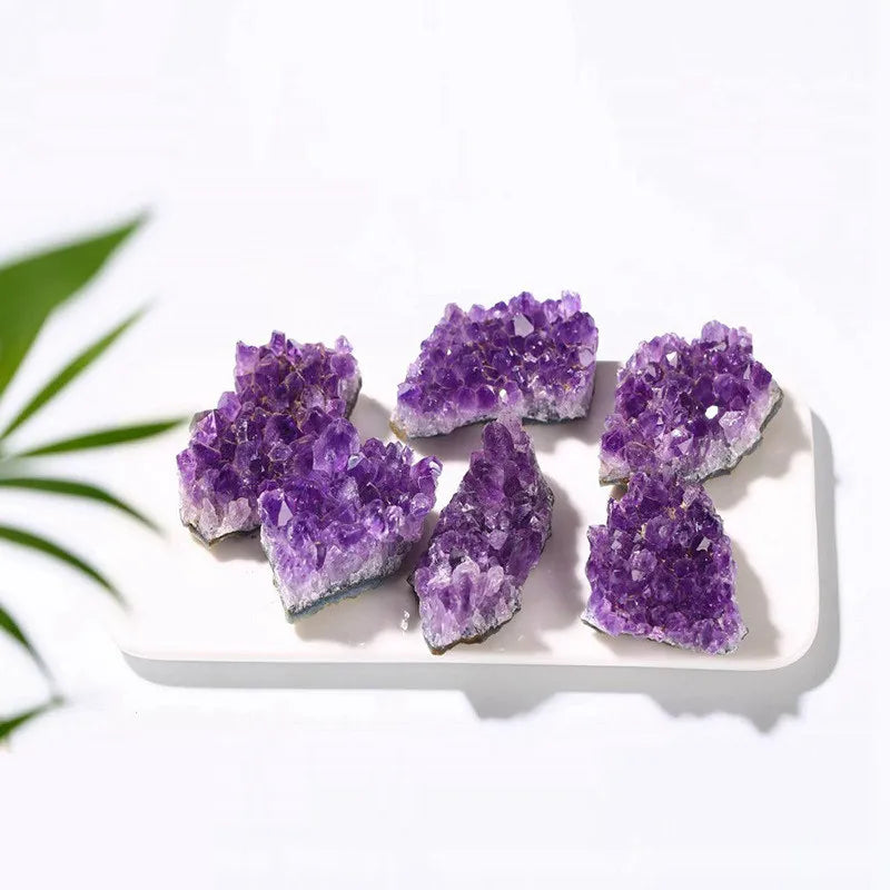 Raw Amethyst Crystal Cluster For Healing - MysticPavilion