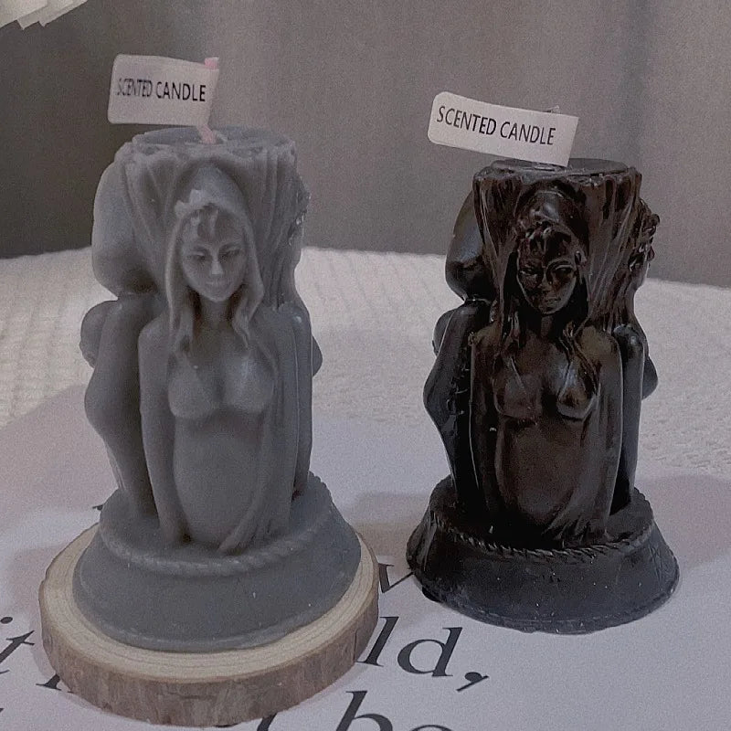 Creative Magic Three Goddess Candle buddhist candle for ritual - MysticPavilion