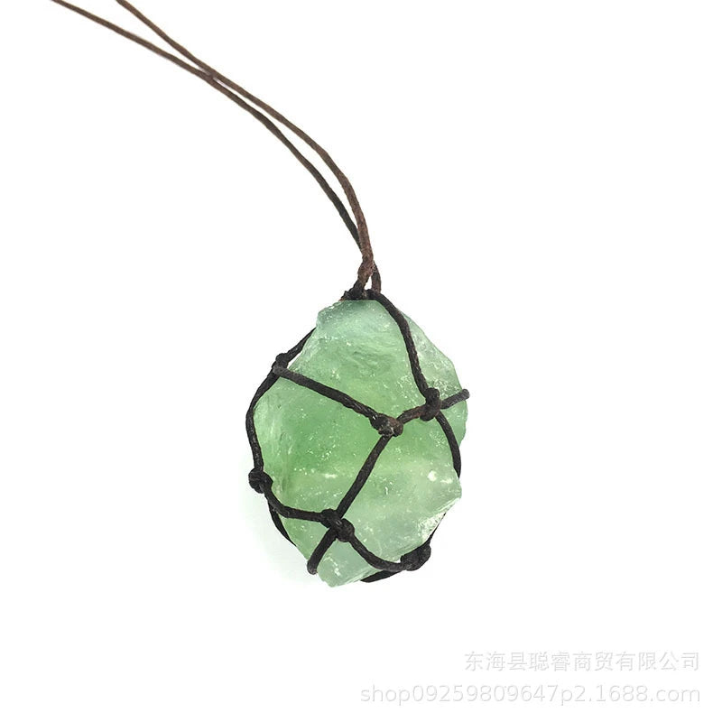 Crystal Pendant Necklace For Attracting Love & Prosperity - MysticPavilion