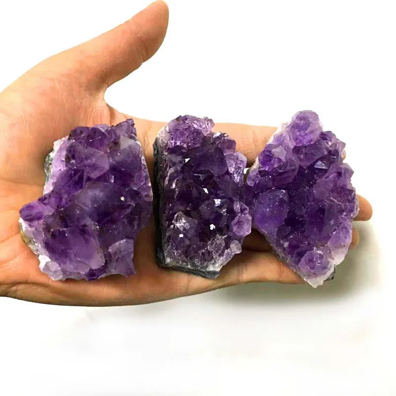 Raw Amethyst Crystal Cluster For Healing - MysticPavilion