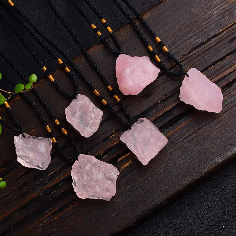 Crystal Pendant Necklace For Attracting Love & Prosperity - MysticPavilion