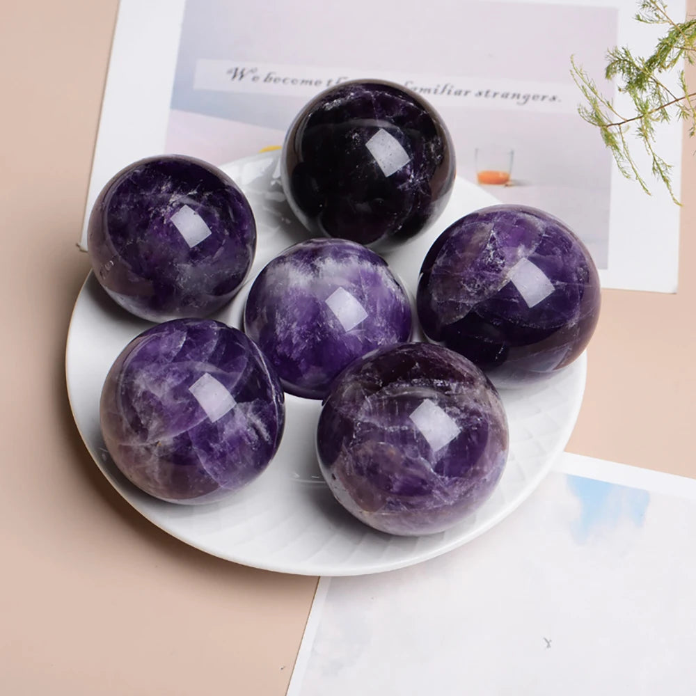 Amethyst Crystal Ball For Healing - MysticPavilion