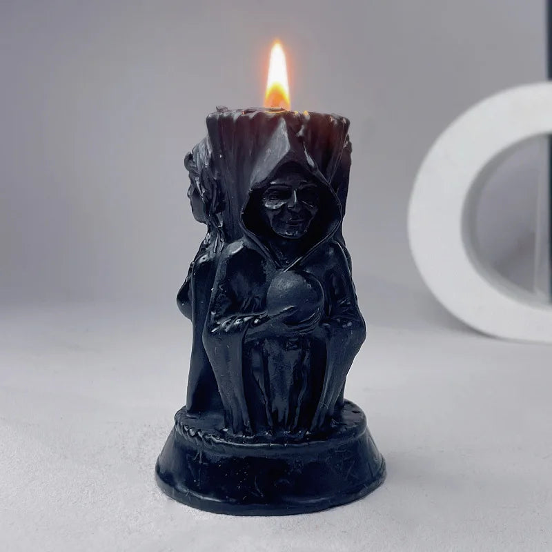 Creative Magic Three Goddess Candle buddhist candle for ritual - MysticPavilion