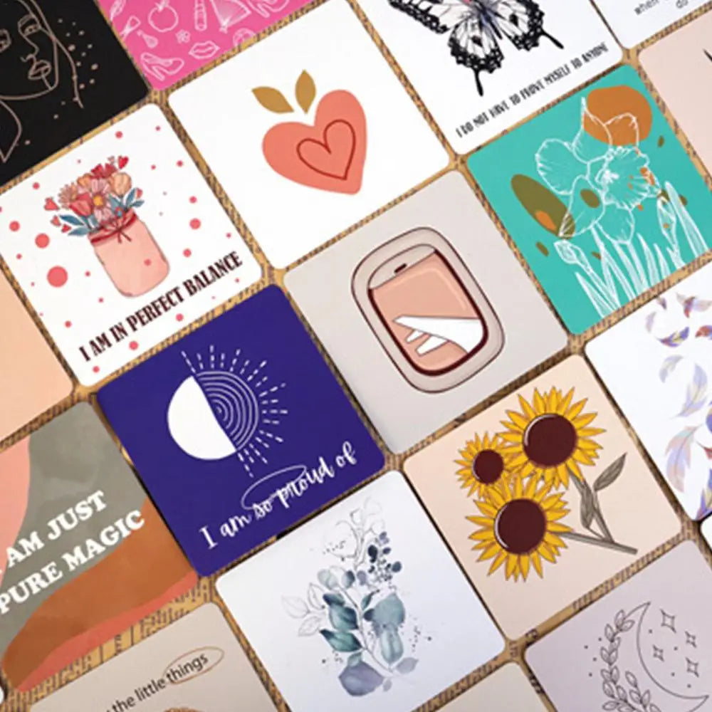 Affirmations Cards For Positive Energy, Meditation & Stress Relief - MysticPavilion