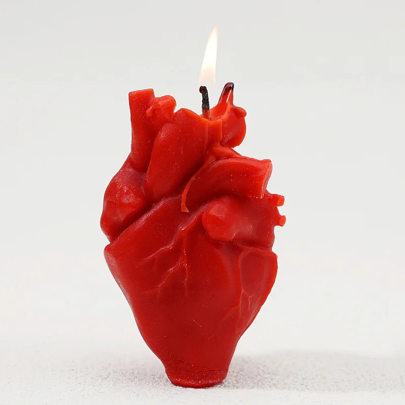 Heart-Shaped Enchantment Candle For Love & Attraction - MysticPavilion