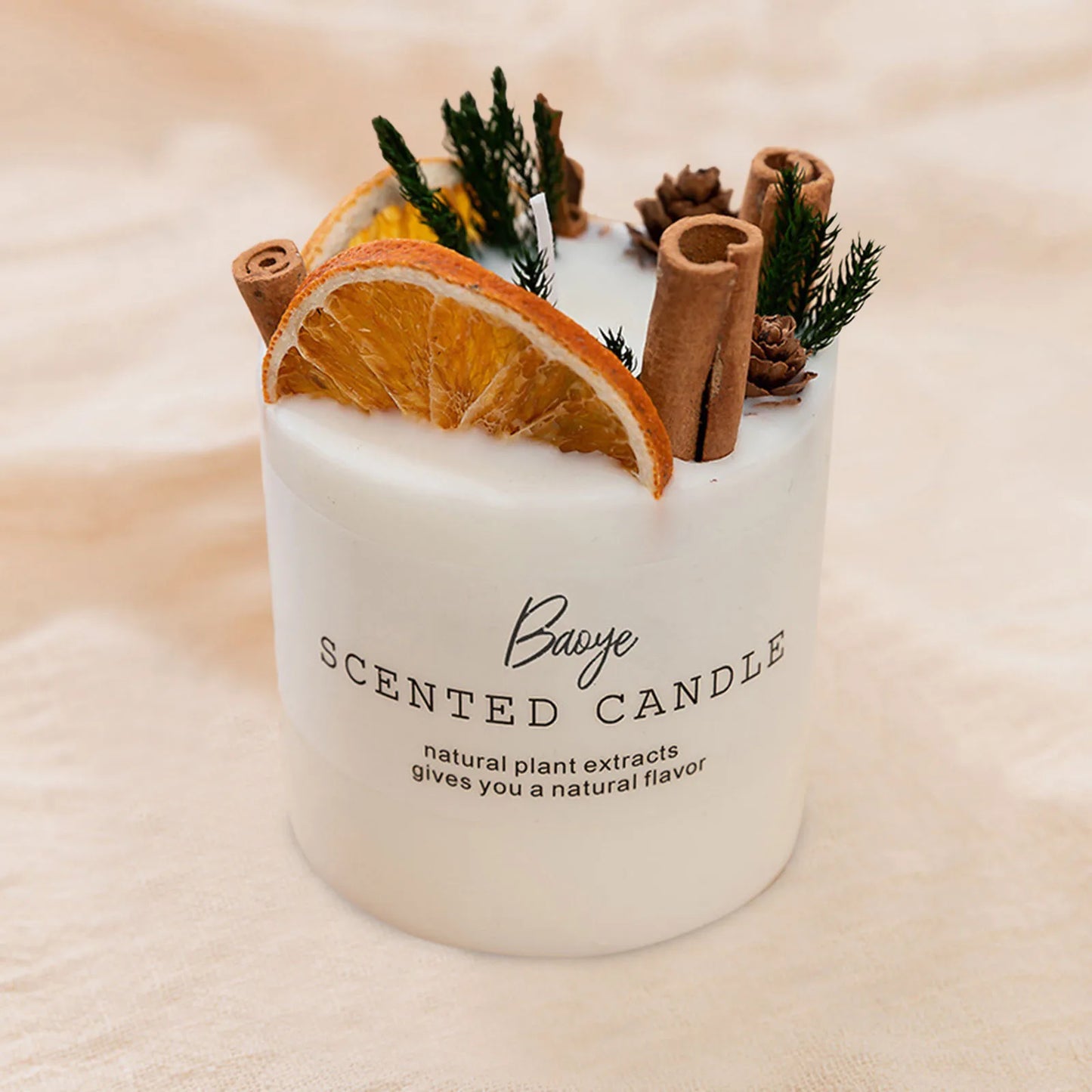 Gift Candle With Dried Flowers For Cultivating love & Self Acceptance - MysticPavilion