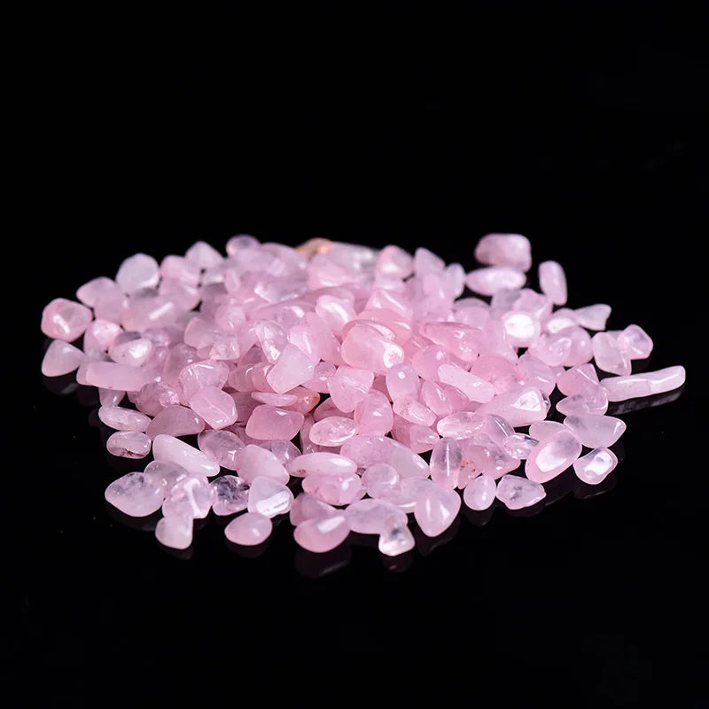 Rose Quartz Tumbled Chips For Love - MysticPavilion