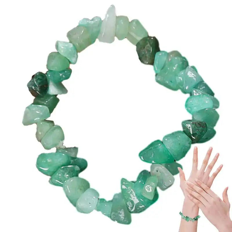 Agate Irregular Gravel Bracelets For Magic, Intuition & Protection - MysticPavilion
